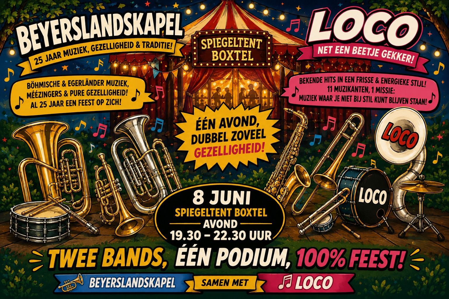 Spiegeltent Boxtel